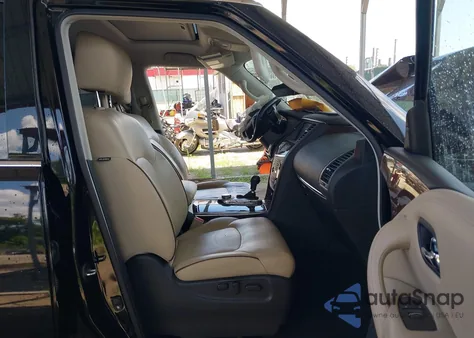 2019 Nissan Armada Platinum from USA, damaged, VIN JN8AY2NC5K9580697
